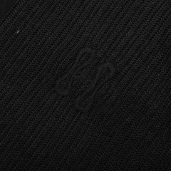 B Summer Knit Polo Shirt Black