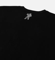 Curve Collage Mens Short Sleeve Shirt Black