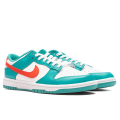 Dunk Low Retro Miami Dolphins White Cosmic Clay Dusty Cactus