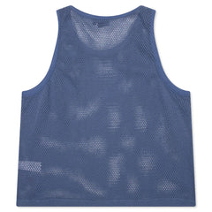 Cotton Big Mesh Tank Navy