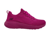 Tenis Skechers BOBS Squad Chaos Color Fucsia para Mujer