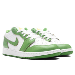 Air Jordan 1 Low SE GS White Chlorophyll Lightening