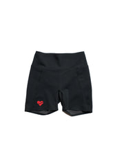 Nike Womens Medium Support High Waisted 5 Biker Shorts with Pockets