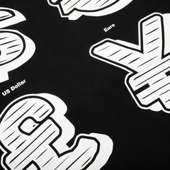 Currency S S Tee Black
