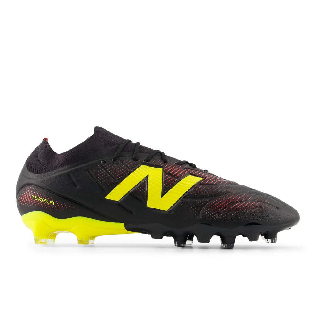 New Balance Tekela Team Low Laced V5 FG Firm Ground Mens Soccer Cleats Black