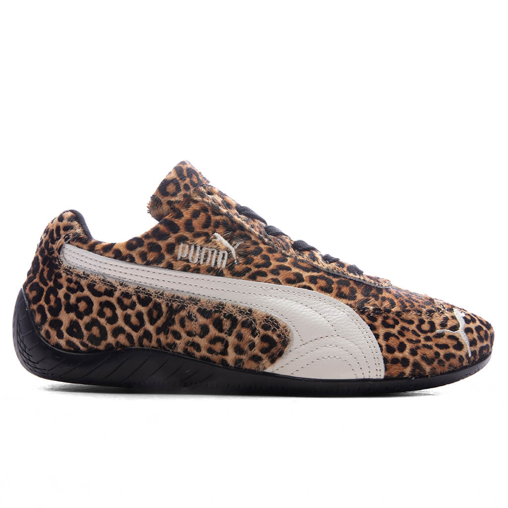 Womens Speedcat Leopard Black Warm White