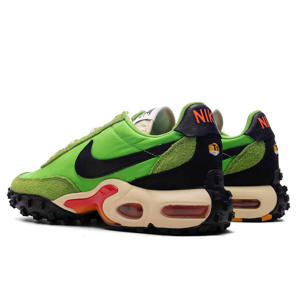 Air Max Waffle Action Green Black Total Orange