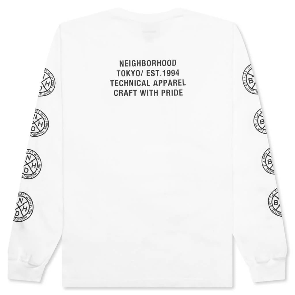 NH TEE LS 7 White