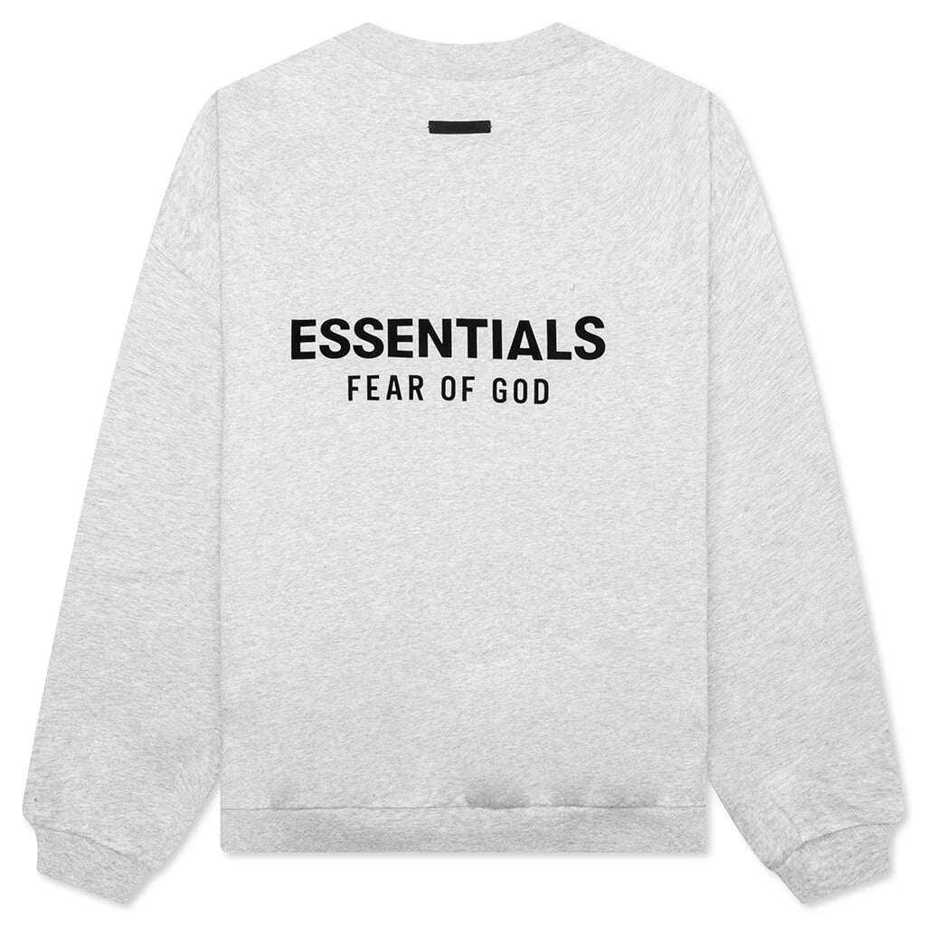 Fleece Crewneck Light Heather Gray