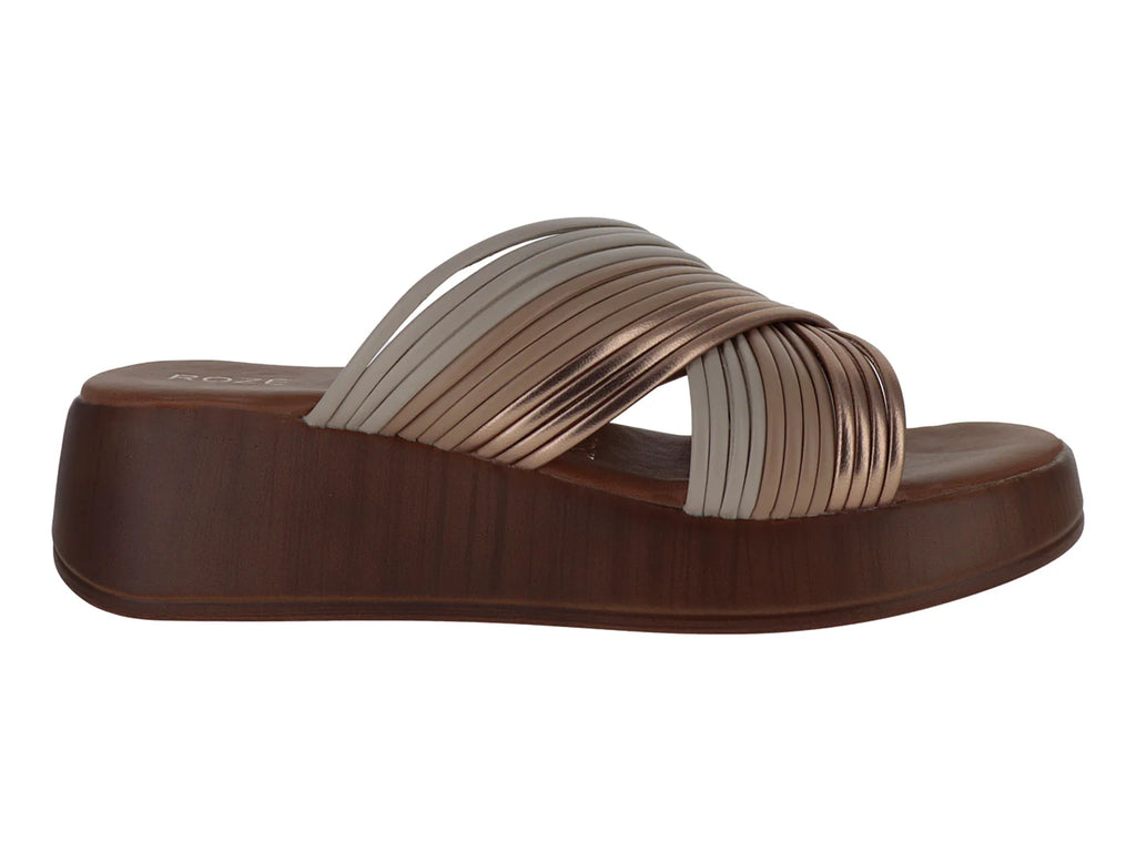 Sandalias ROZE Champagne para Mujer