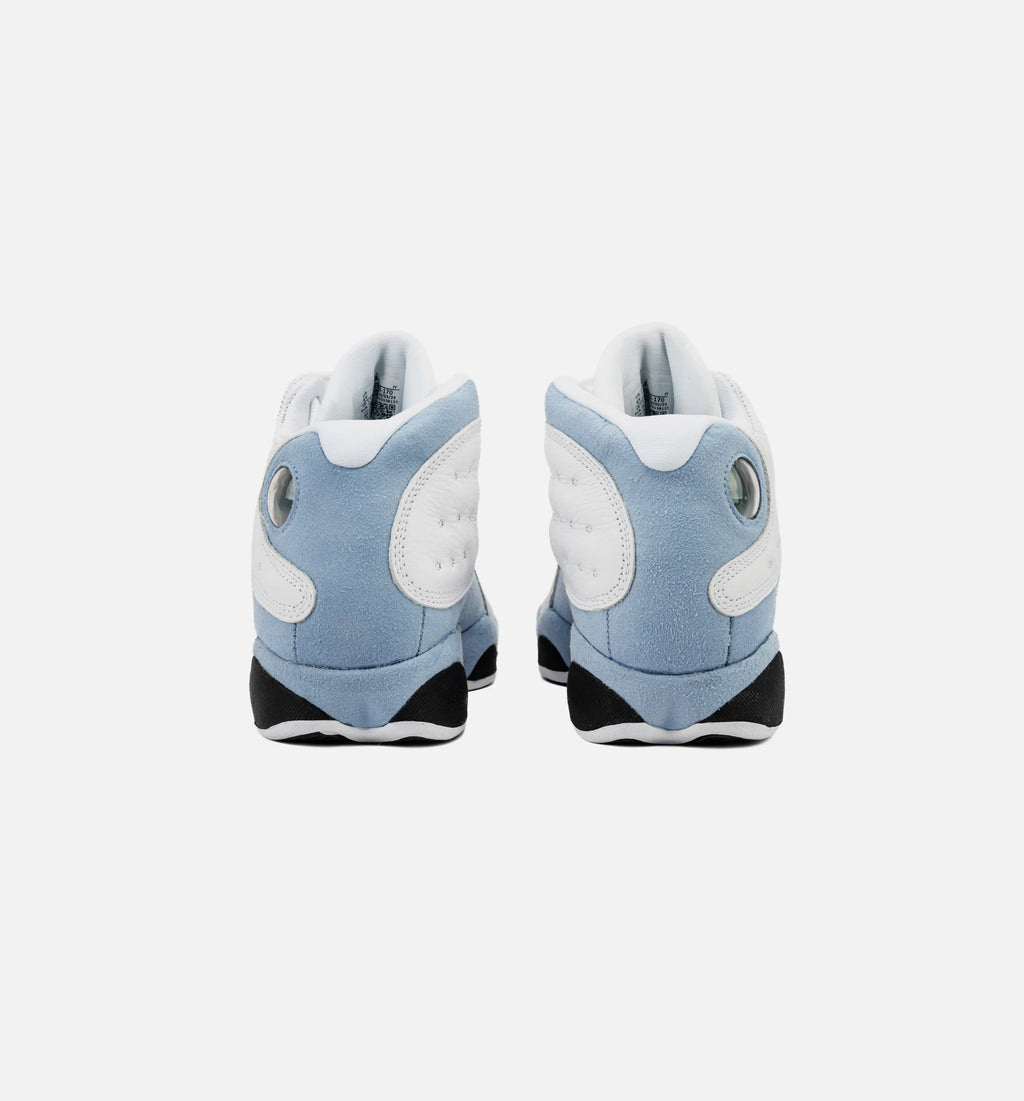 Air Jordan 13 Retro Blue Grey Grade School Lifestyle Shoe White Blue Grey Black Yellow Ochre