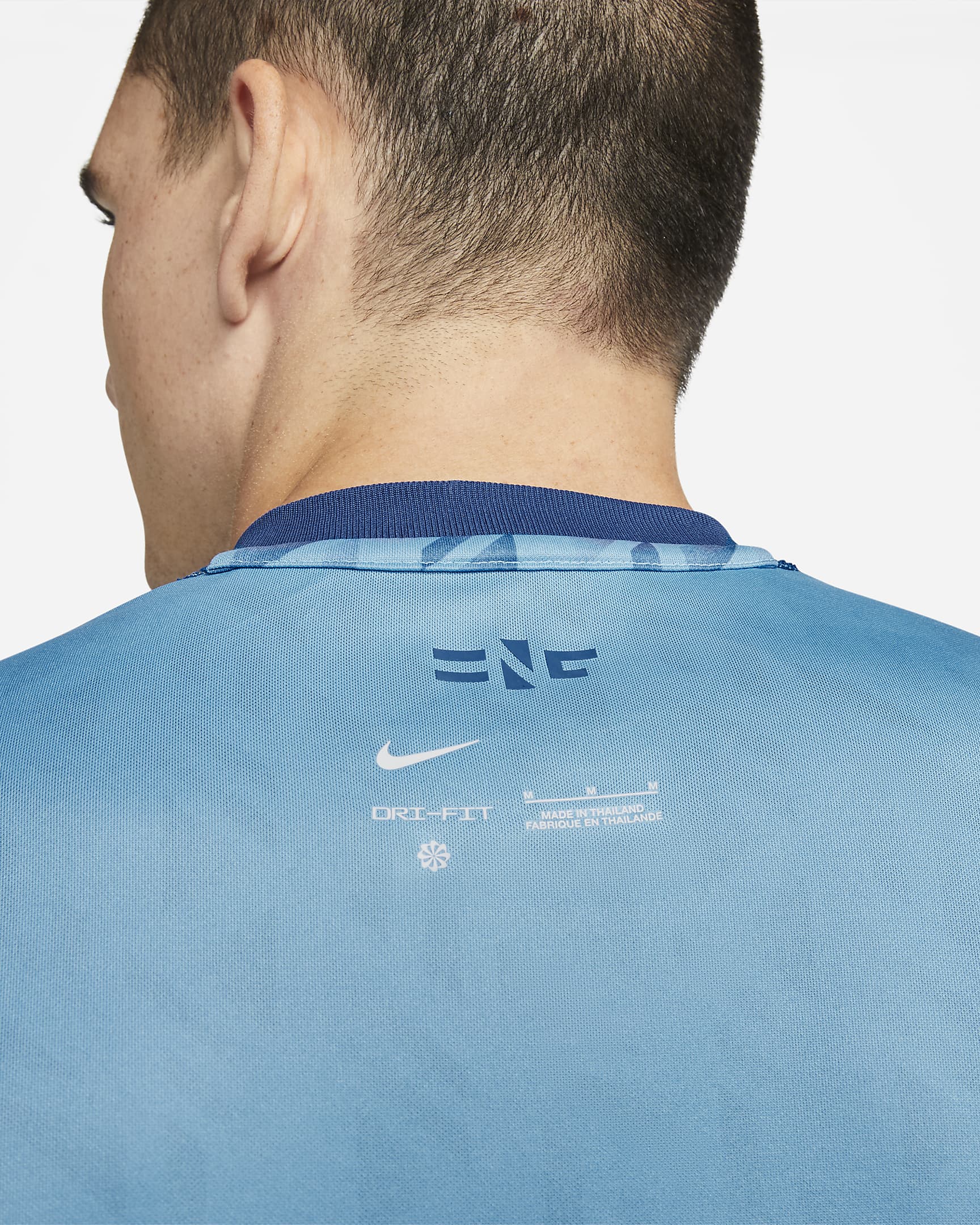 Nike England Away Jersey 23 Coast Gym Blue White