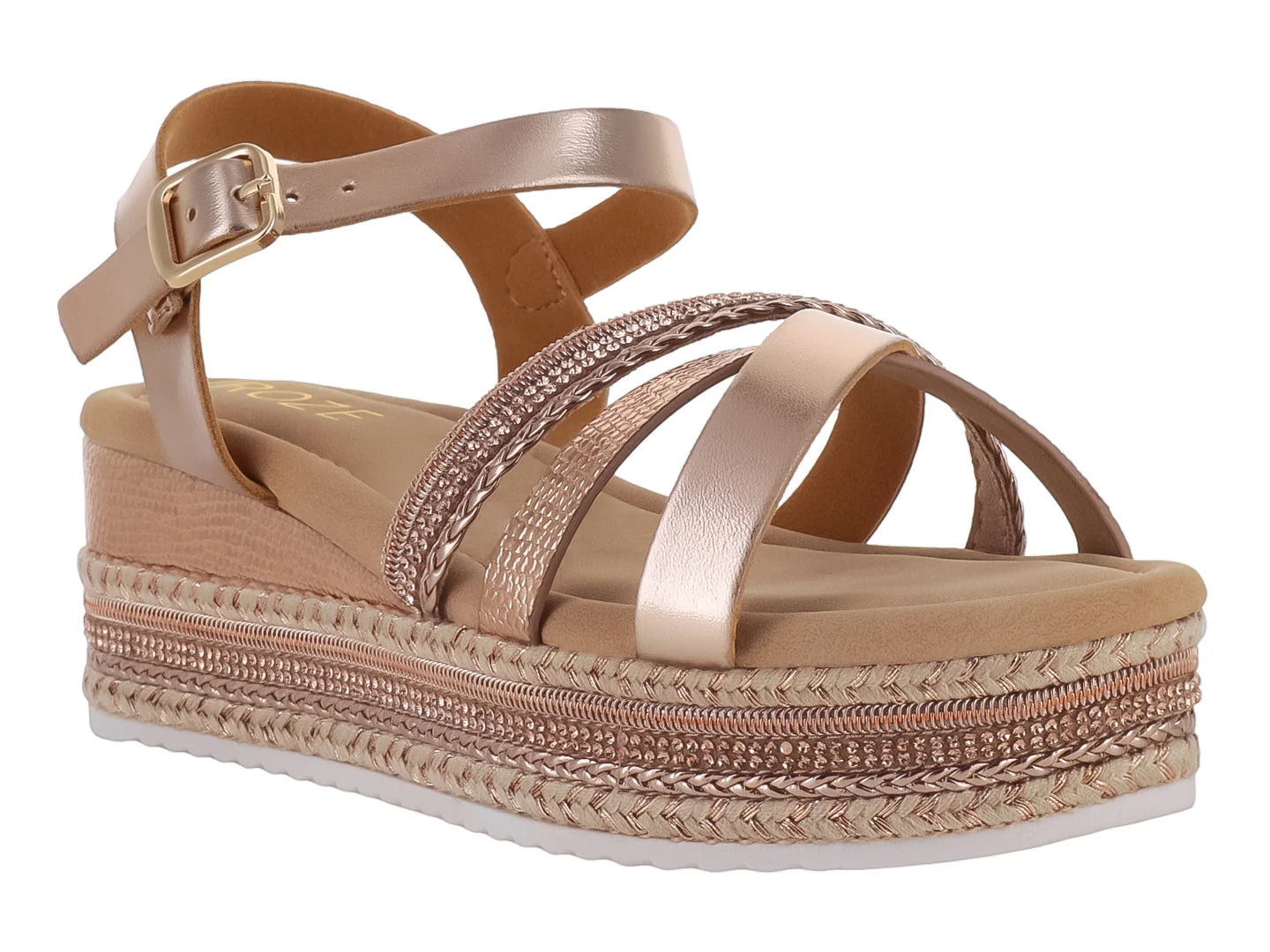 Sandalias ROZE Champagne para Niña