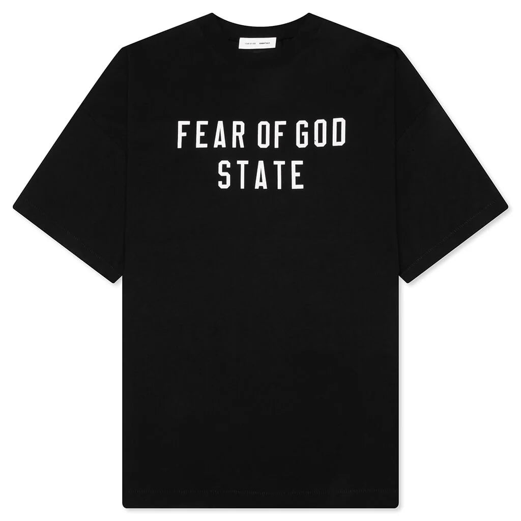 90s Fit Tee Jet Black