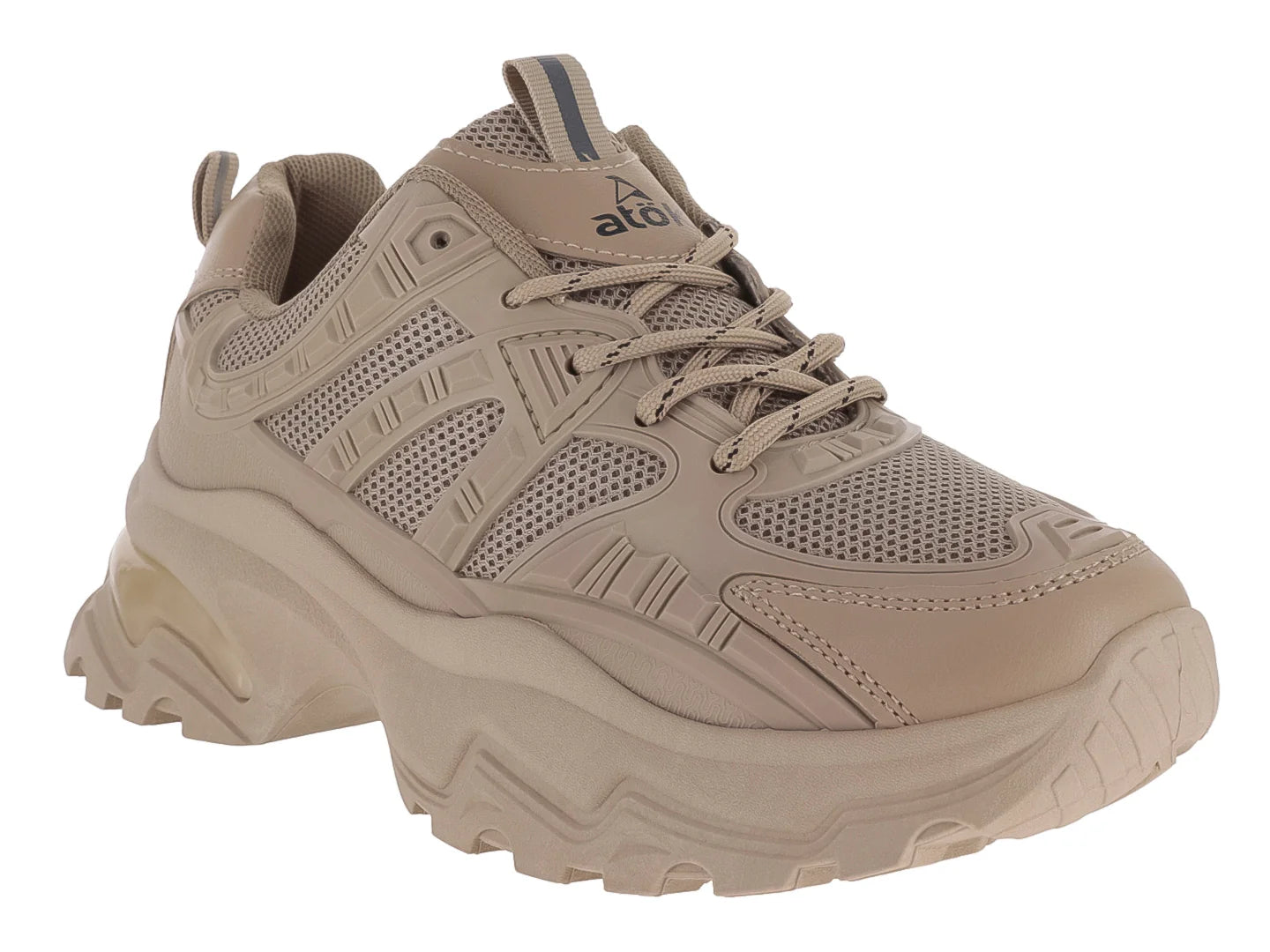 Tenis ATOK Chunky Color Khaki para Mujer