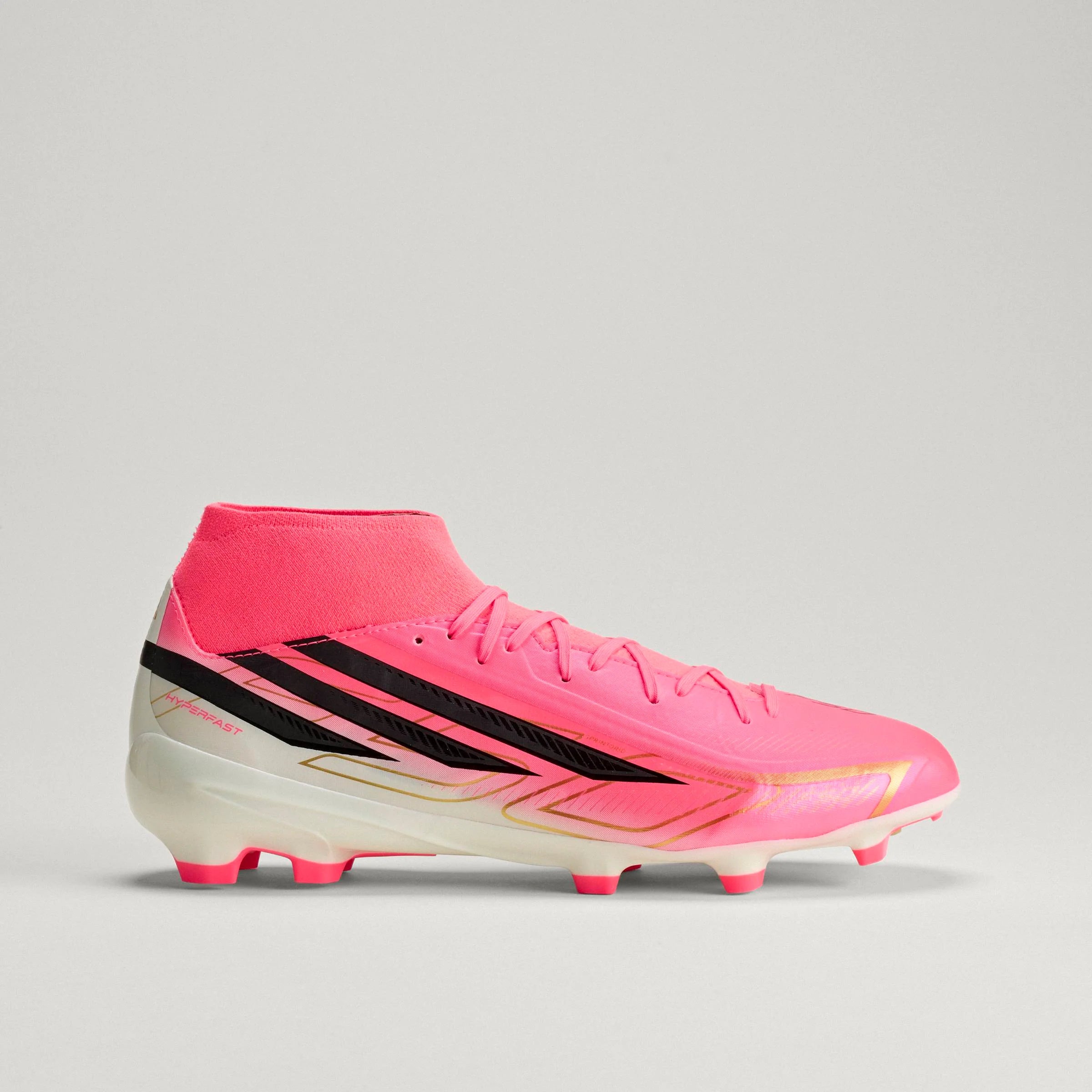 adidas F50 Hyperfast League Mid Firm Ground Mens Soccer Cleats Turquesa Black Gold