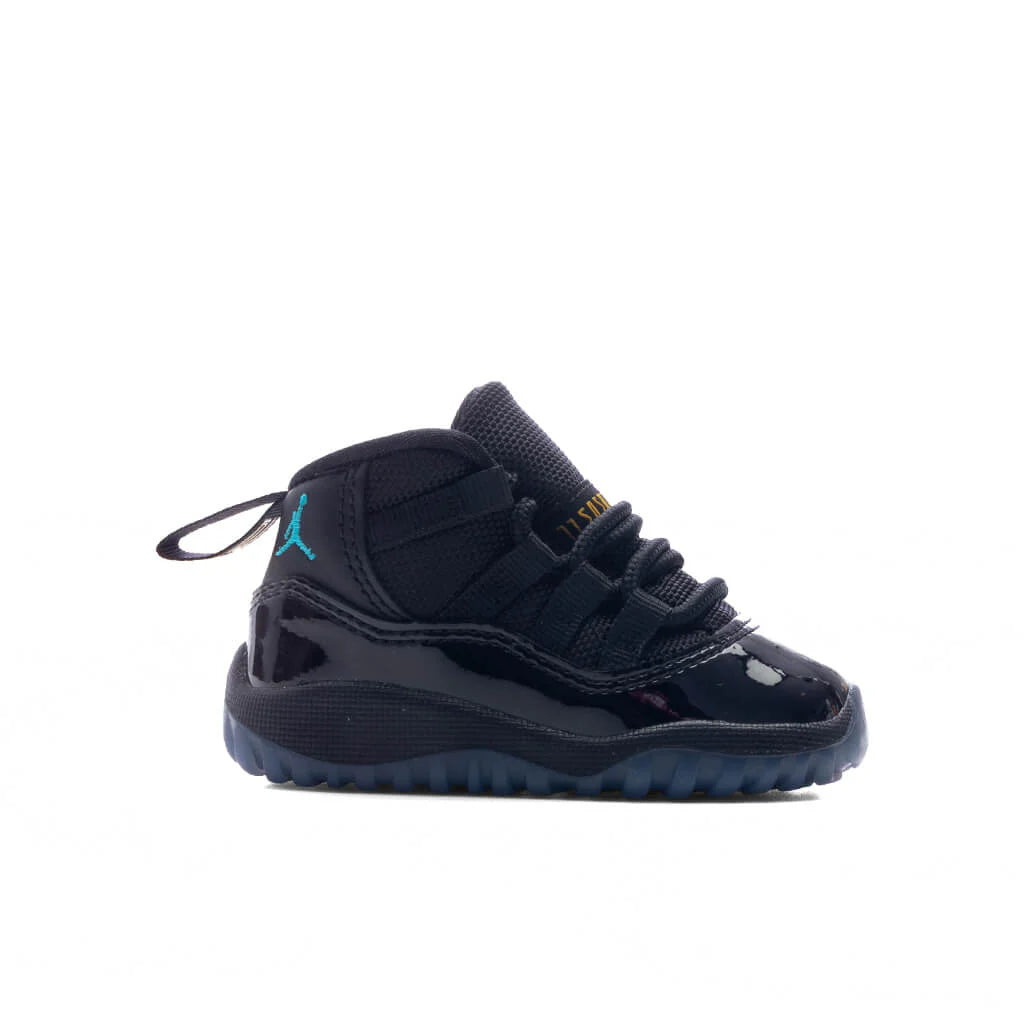 Air Jordan 11 Retro Gamma TD Black Gamma Blue Varsity Maize