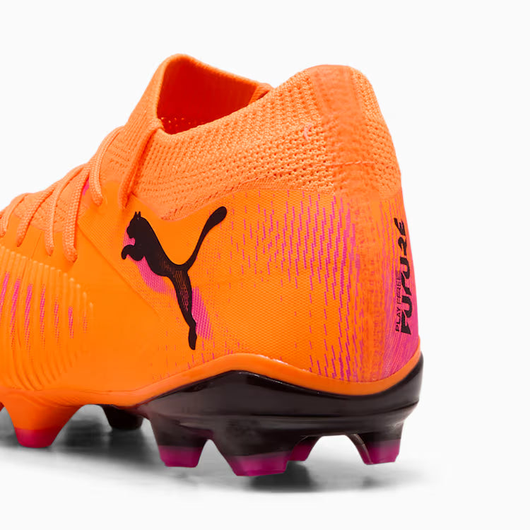 PUMA Future 8 Match FG AG Mens Soccer Cleats Orange Black