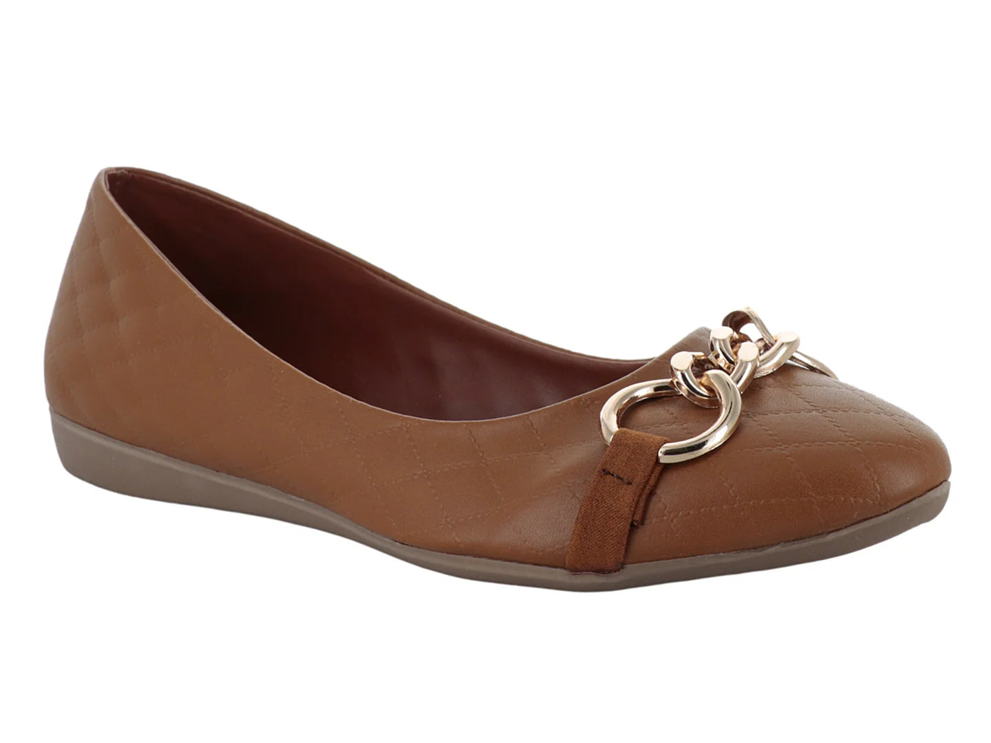 Zapatos Balerinas MELIANA Color Camel para Mujer