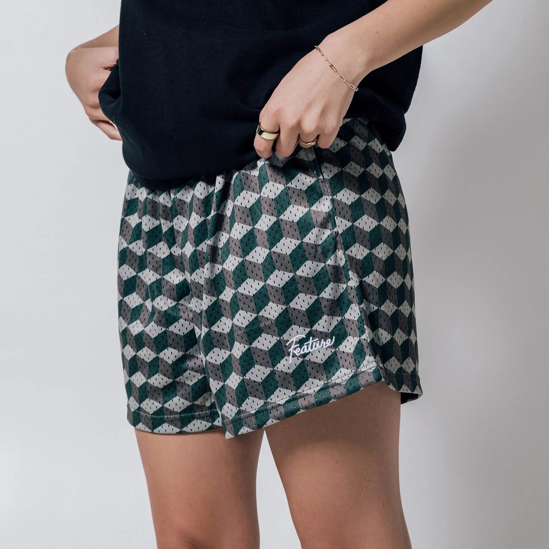 Cubert West Mesh Shorts Camo