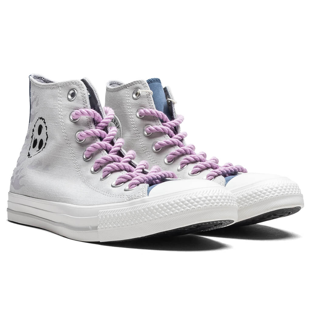 Converse x Naruto Chuck Taylor All Star Hi Vintage White Fossilized