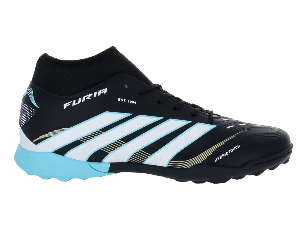 Tenis de Fútbol Furia Negro con Menta para Hombre