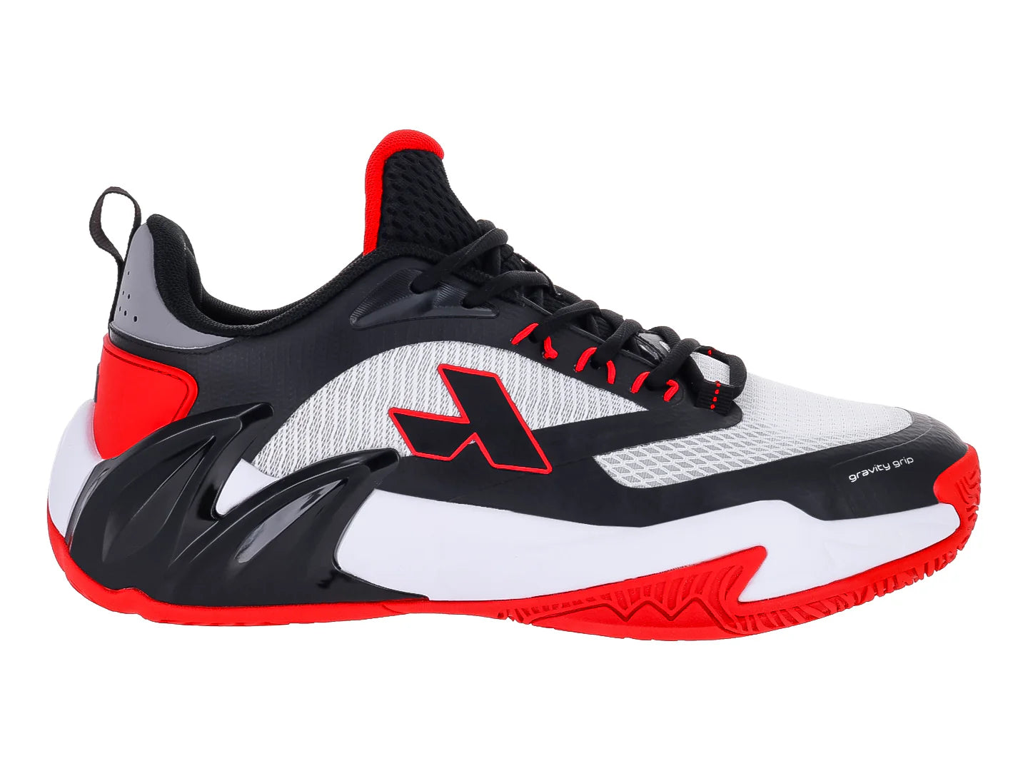Tenis de Baloncesto Atok Performance Negro y Rojo para Hombre