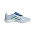 adidas Predator League Fold Over Tongue TF Turf Youth Soccer Cleats Sky Blue Yellow