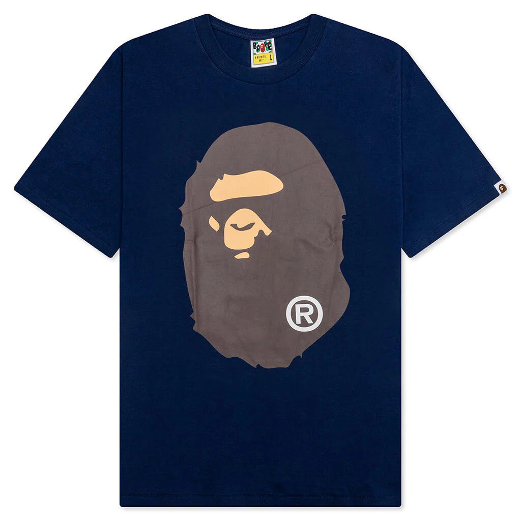 Big Ape Head Tee Navy