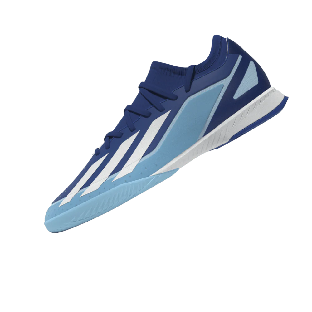 adidas X Crazyfast3 IN Indoor Soccer Shoes Royal White