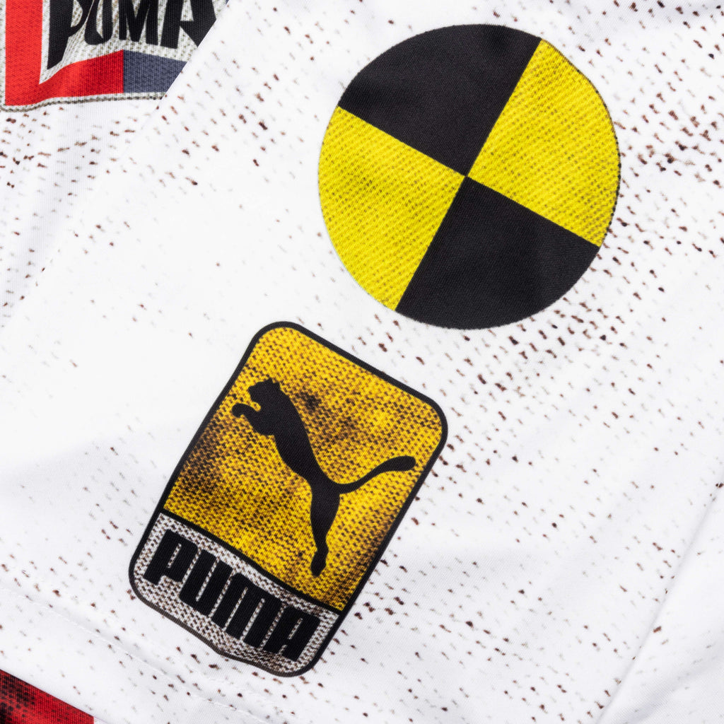 Puma x AAP Rocky Team Zip Polo White