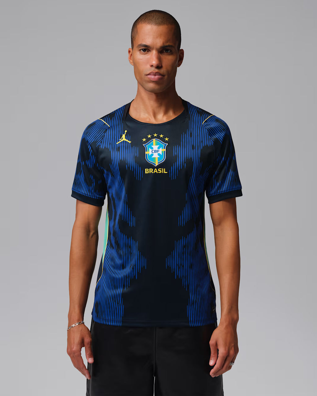 Nike Brazil Away Mens Soccer Jersey 2026 Old Royal Black
