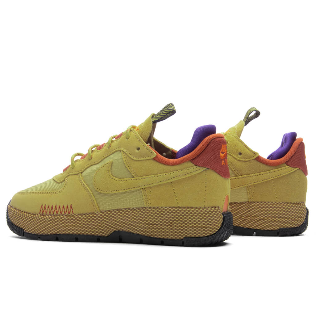 Womens Air Force 1 Wild Wheat Gold Rugged Orange