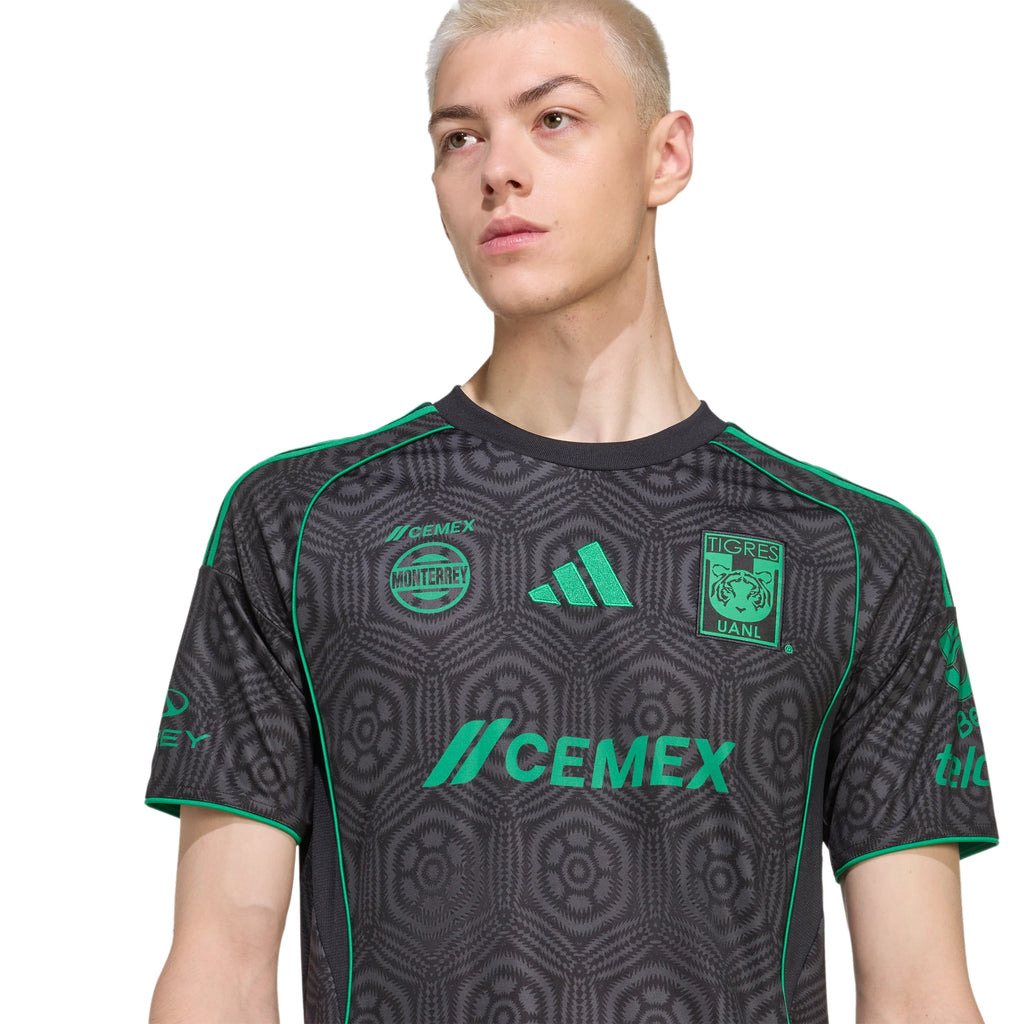 adidas Mens Tigres UANL Third Jersey 25 26 Carbon