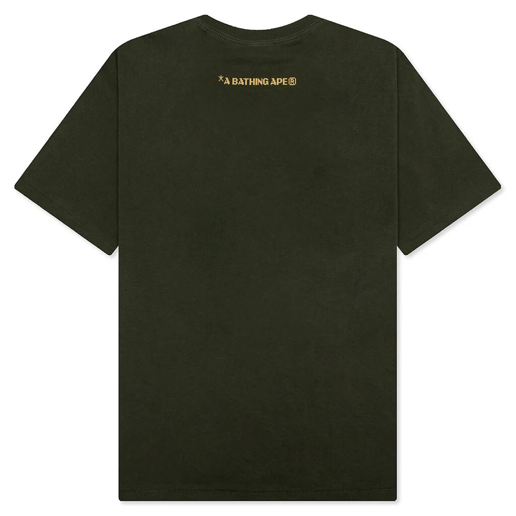 Bitmap Logo Tee Olive Drab