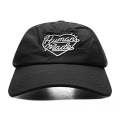 5 Panel Nylon Cap Black