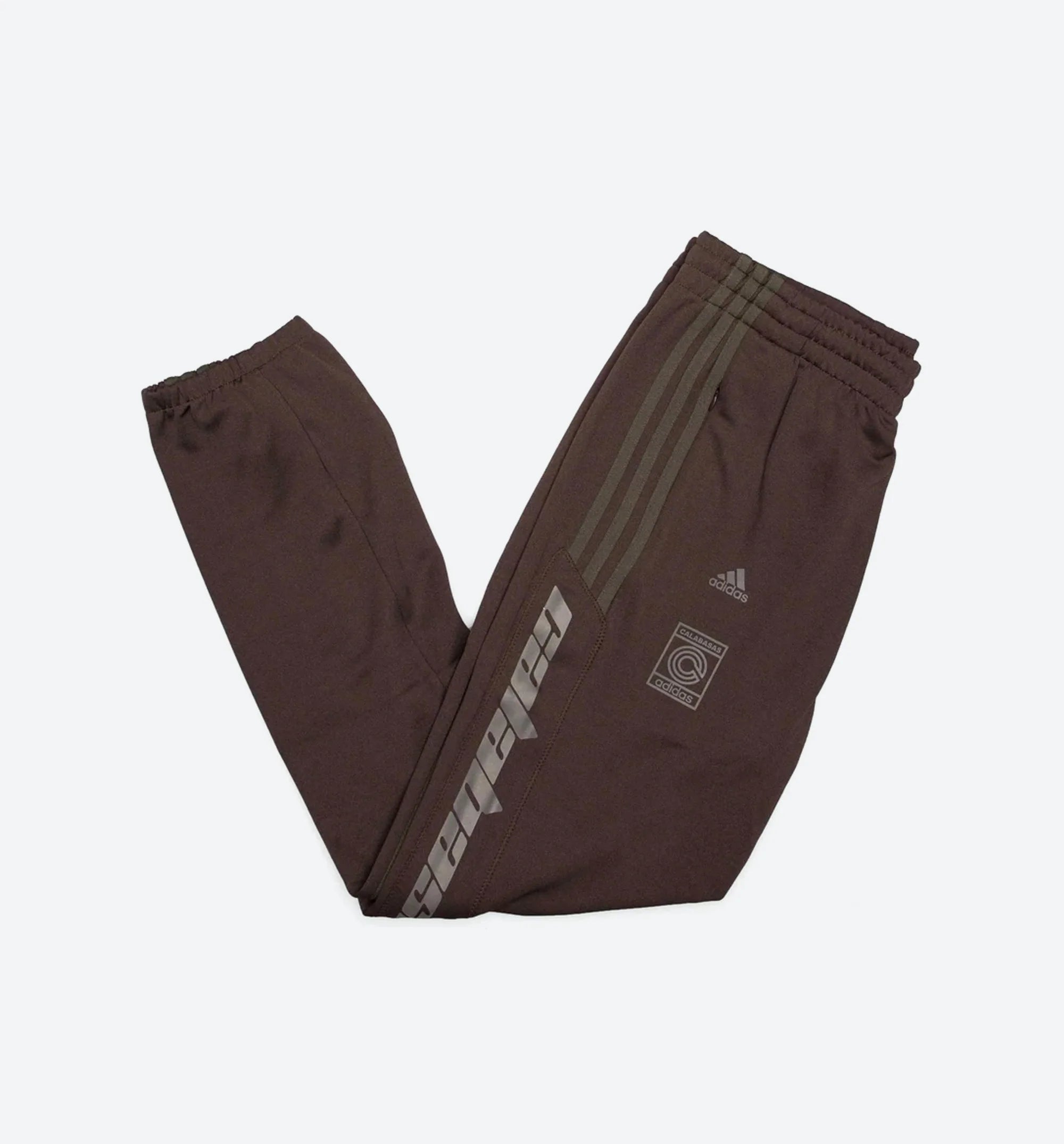 Calabasas Mens Track Pants Grey Olive