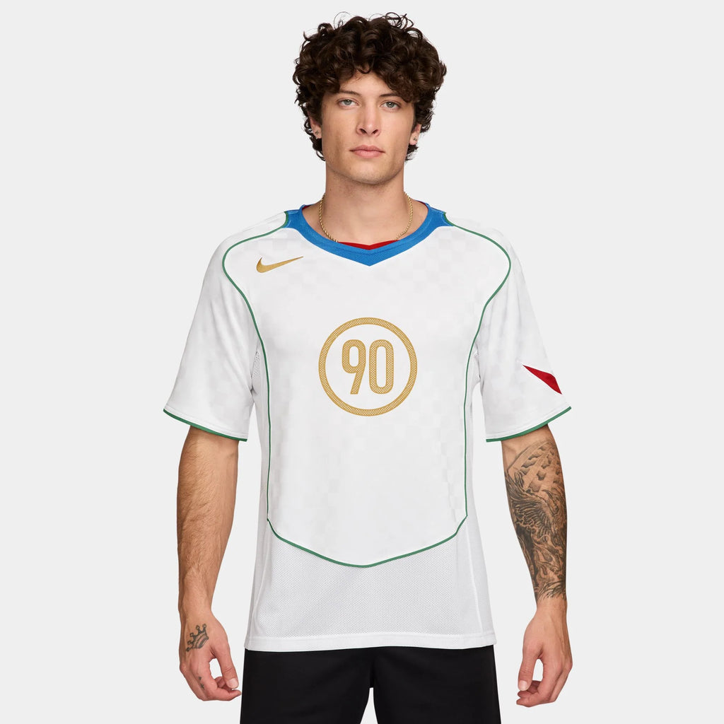 NIKE TOTAL 90 SOCCER JERSEY WHITE