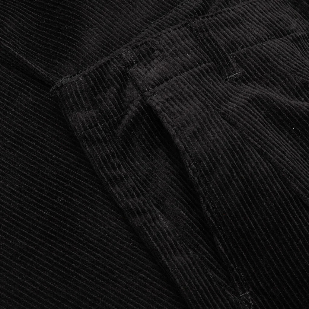 Corduroy Trouser Pant Black