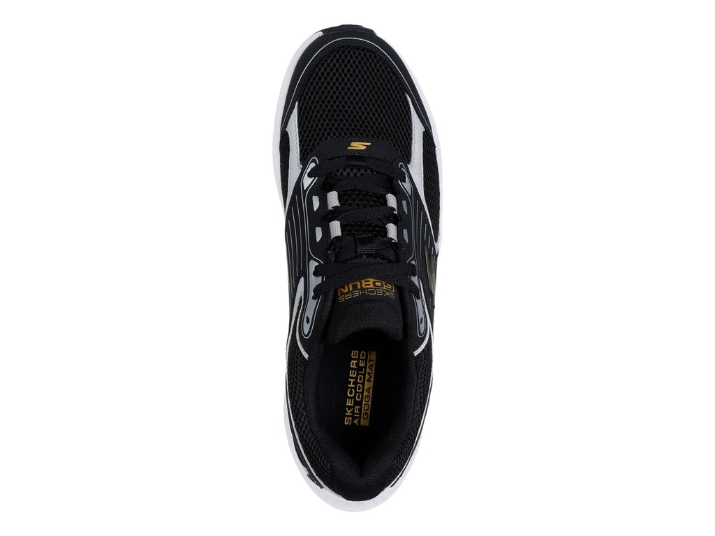 Tenis Skechers Run Consistent 20 Negro con Plata para Hombre