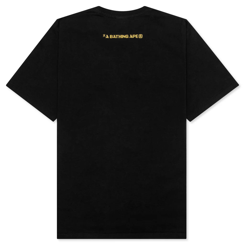 Bitmap Logo Tee Black