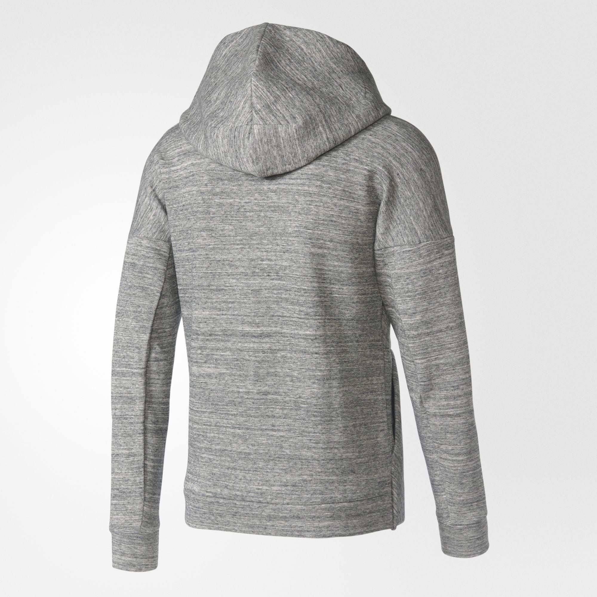 ZNE Travel Hoodie Mens Medium Heather Grey