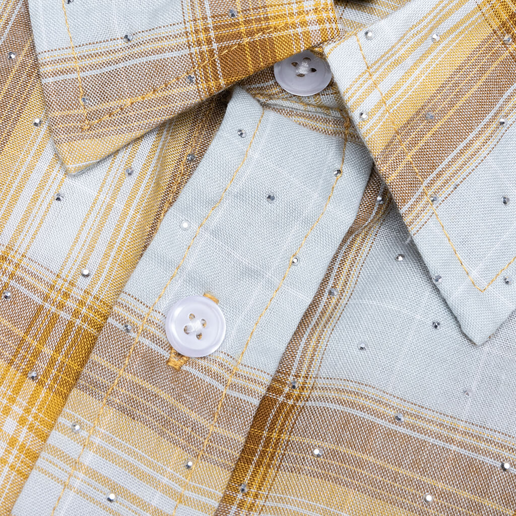 Dizzle Button Up Dijon