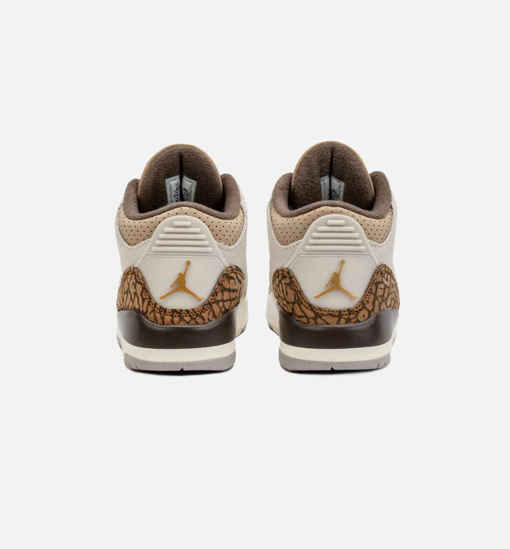 Air Jordan 3 Retro Palomino Preschool Lifestyle Shoe Light Orewood Brown Palomino