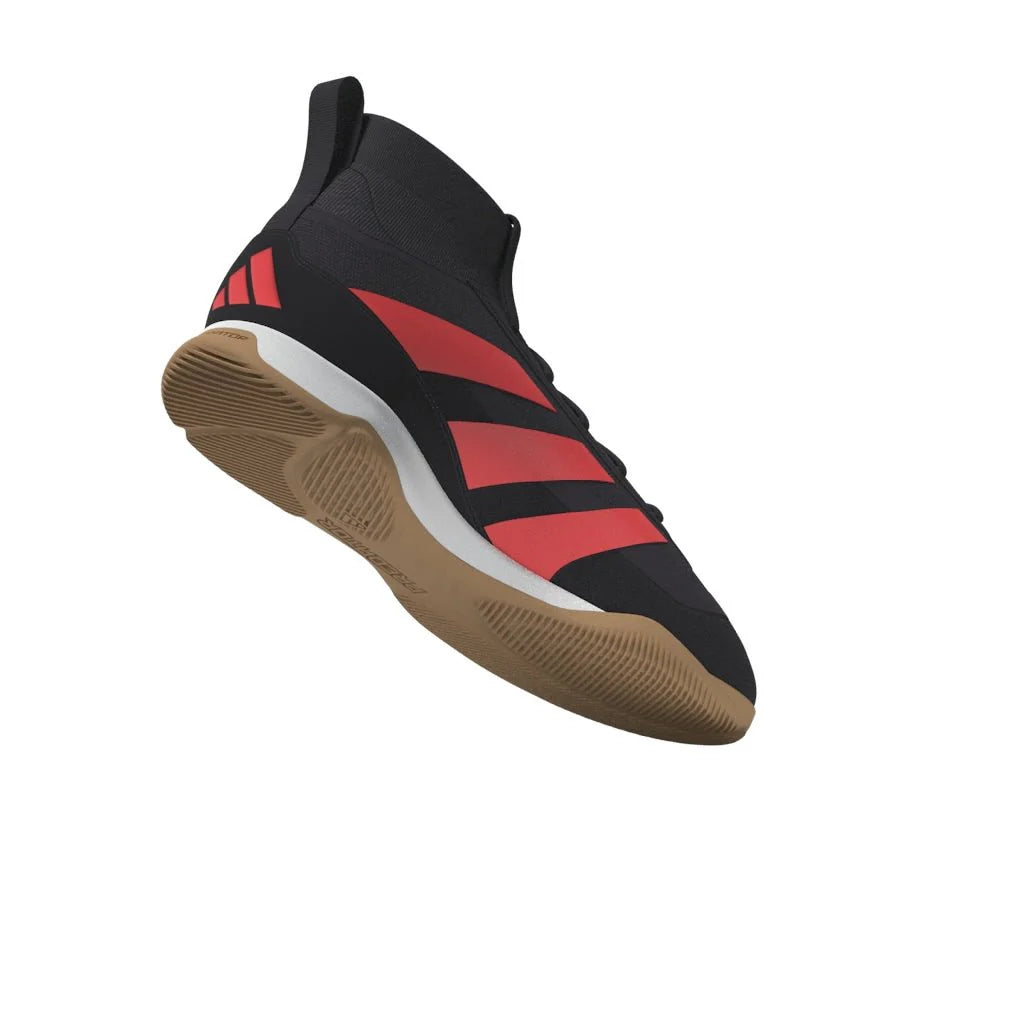 adidas Predator League Mid IN Indoor Soccer Shoes Black Turbo White