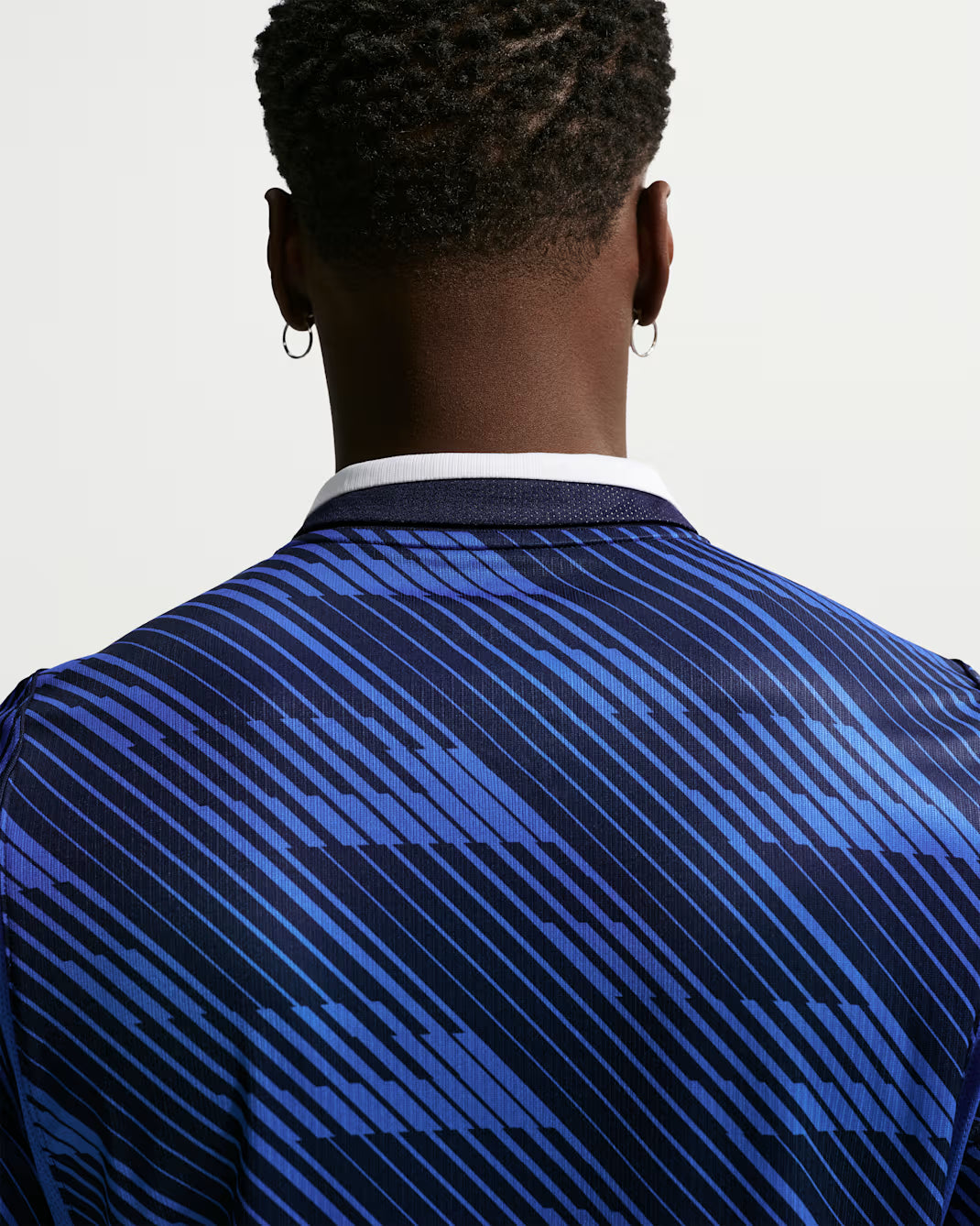 Nike France Home Mens Soccer Jersey 2026 Game Royal Blackened Blue White Metallic Copper