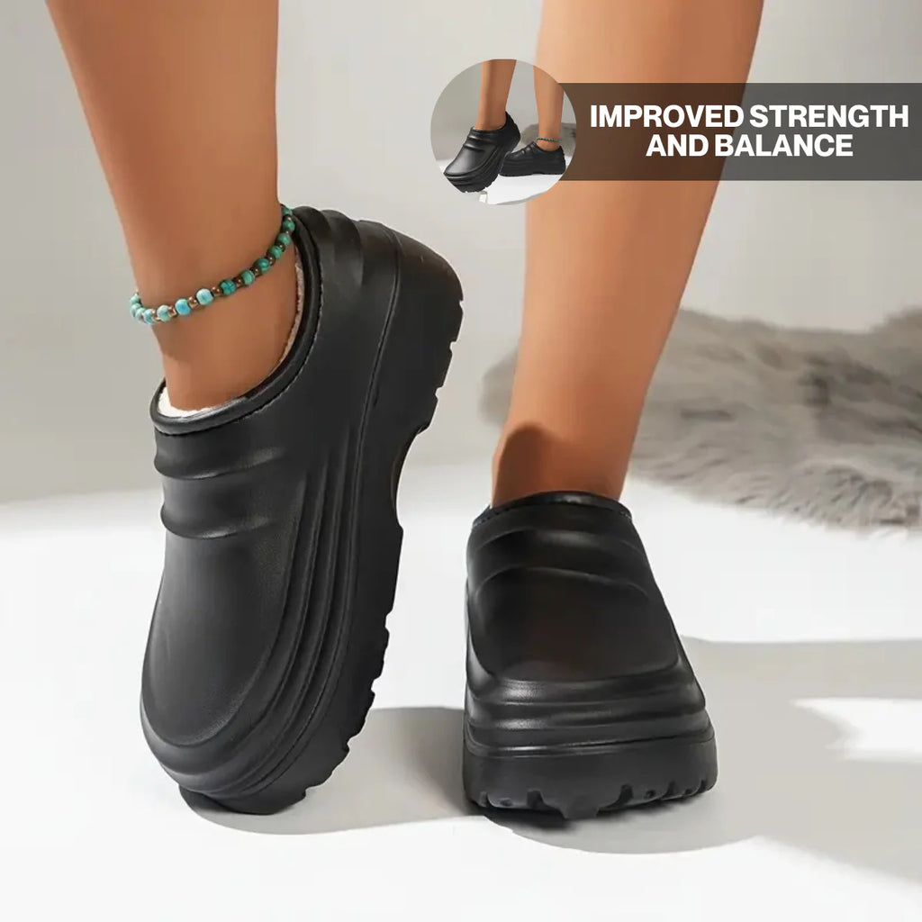 Torrey Fuzzy Healthy Non Slip Comfort Clogs CODE