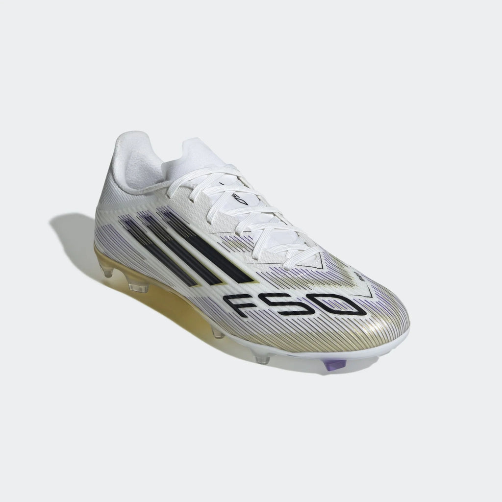 adidas F50 League Firm Multi Ground Boots White Black