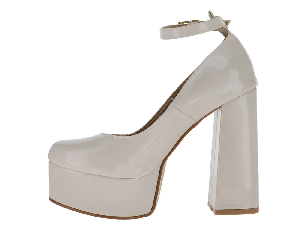 Zapatillas OYYI de Charol Color Miga para Mujer