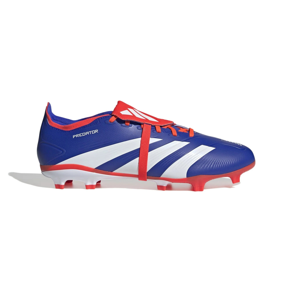 adidas Predator League FT FG Firm Ground Cleats Lucid Blue White Solar Red
